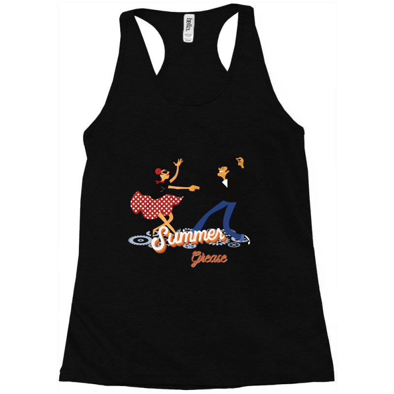 Grease Summer  (16)-s0t2k Racerback Tank by Jankonen637 | Artistshot