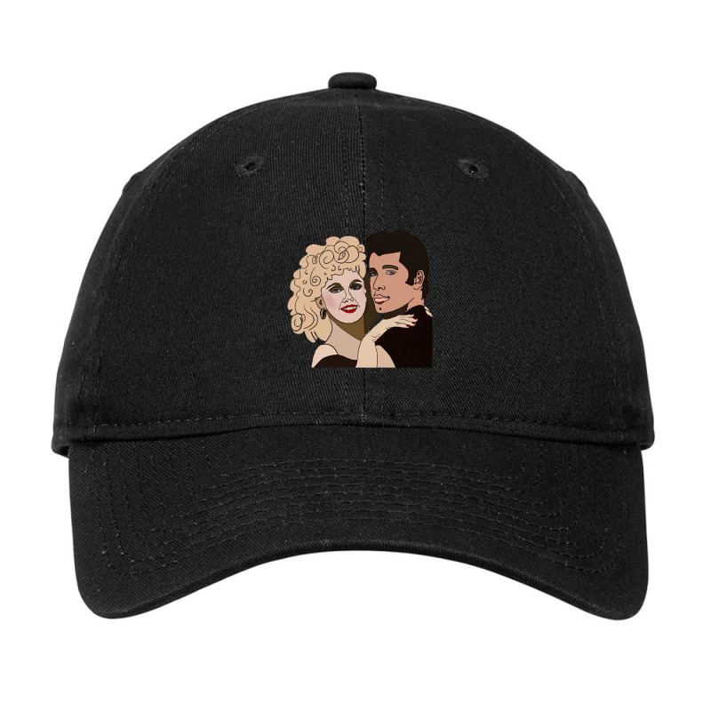 Grease Summer Couple Adjustable Cap by Jankonen637 | Artistshot