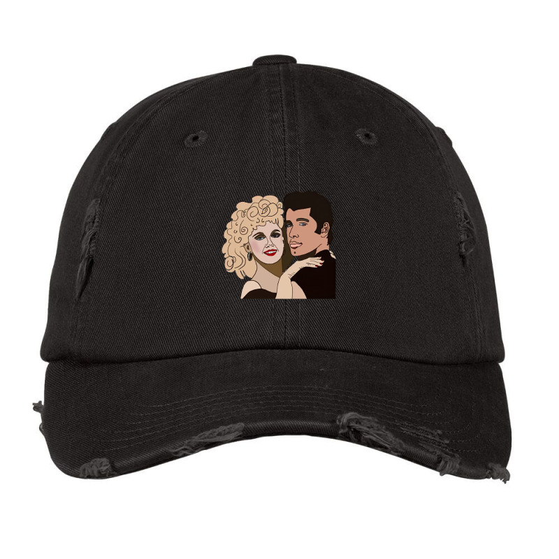 Grease Summer Couple Vintage Cap by Jankonen637 | Artistshot