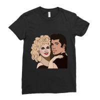 Grease Summer Couple Ladies Fitted T-shirt | Artistshot