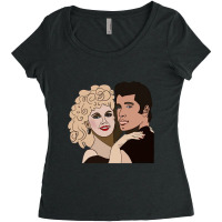 Grease Summer Couple Women's Triblend Scoop T-shirt | Artistshot