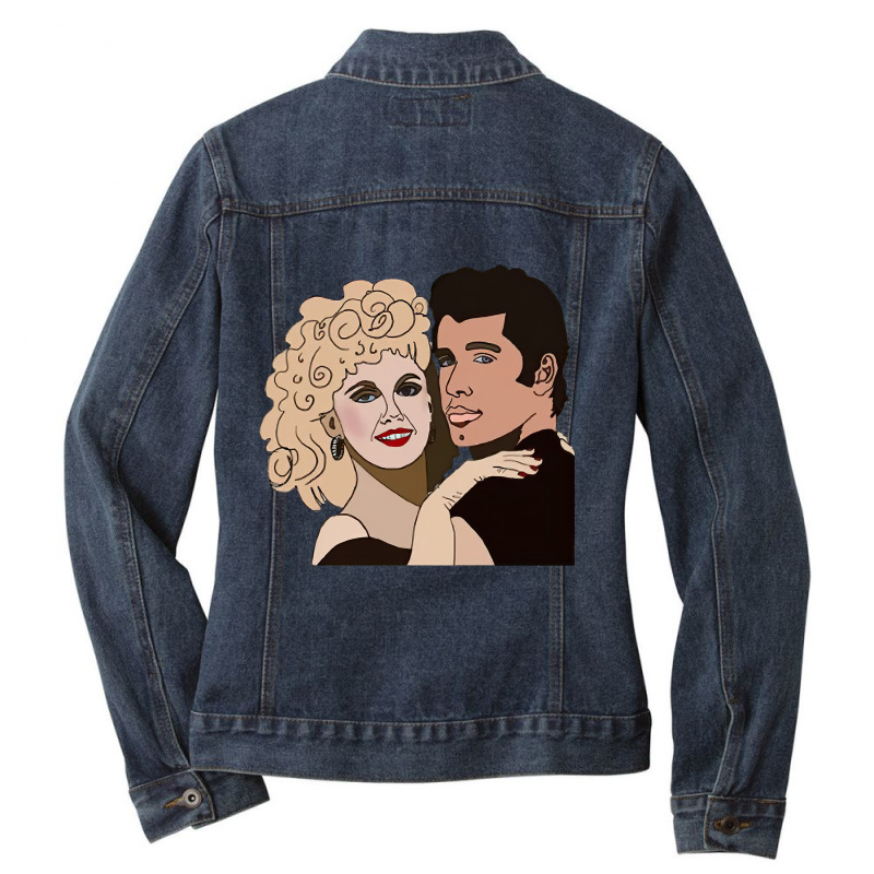 Grease Summer Couple Ladies Denim Jacket by Jankonen637 | Artistshot