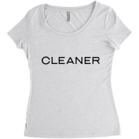 Cleaner Women's Triblend Scoop T-shirt | Artistshot