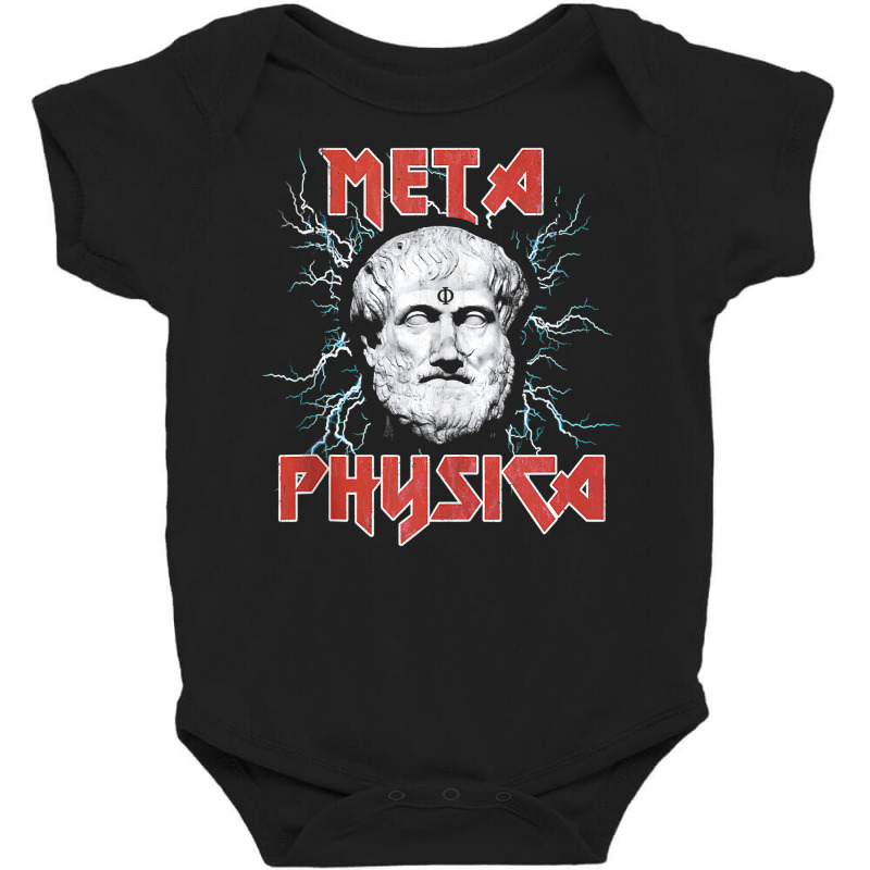 Metaphysica Aristotle Metaphysics Early Greek Philosophy Tank Top Baby Bodysuit by cm-arts | Artistshot