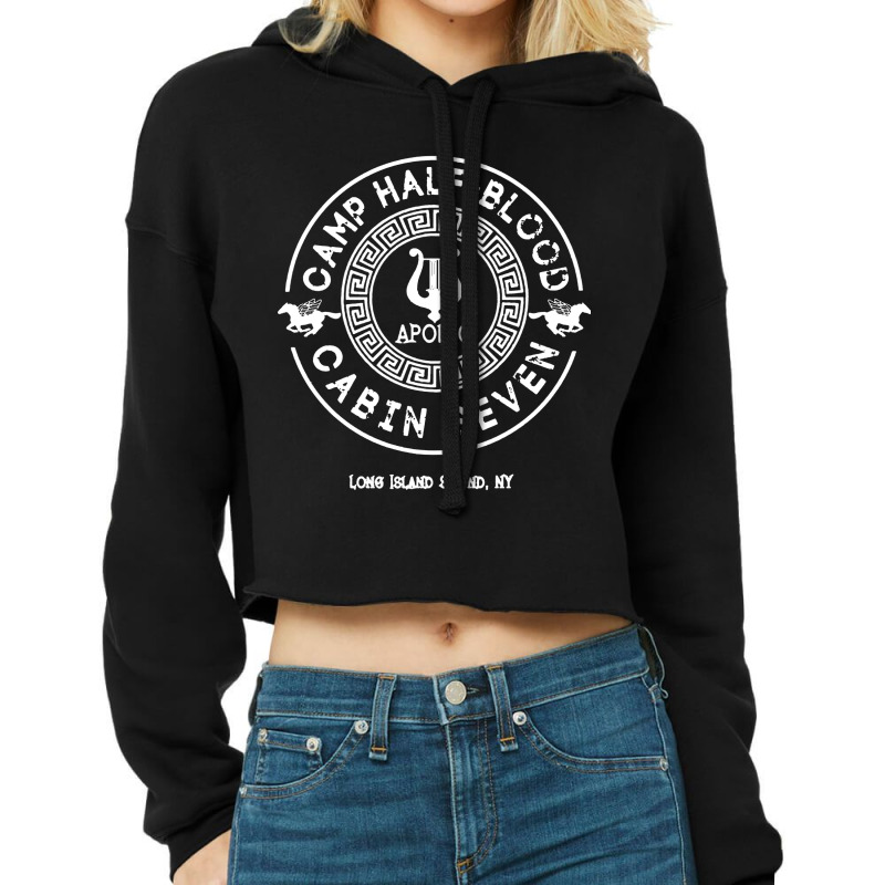 Camp Half Blood Cropped Hoodie | Artistshot