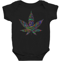 Hypnotic Leaf T Shirt Baby Bodysuit | Artistshot