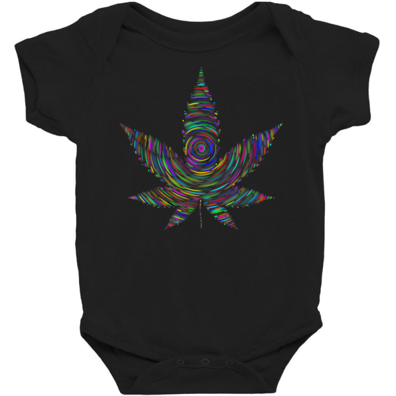 Hypnotic Leaf T Shirt Baby Bodysuit by cm-arts | Artistshot