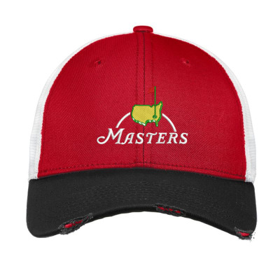 The Master Embroidery Embroidered Hat Vintage Mesh Cap Designed By Madhatter