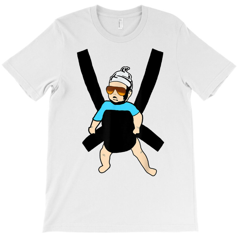 Carlos   Hangover Baby With Sunglasses In A Strap T Shirt T-shirt | Artistshot