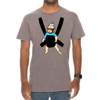 Carlos   Hangover Baby With Sunglasses In A Strap T Shirt Vintage T-shirt | Artistshot