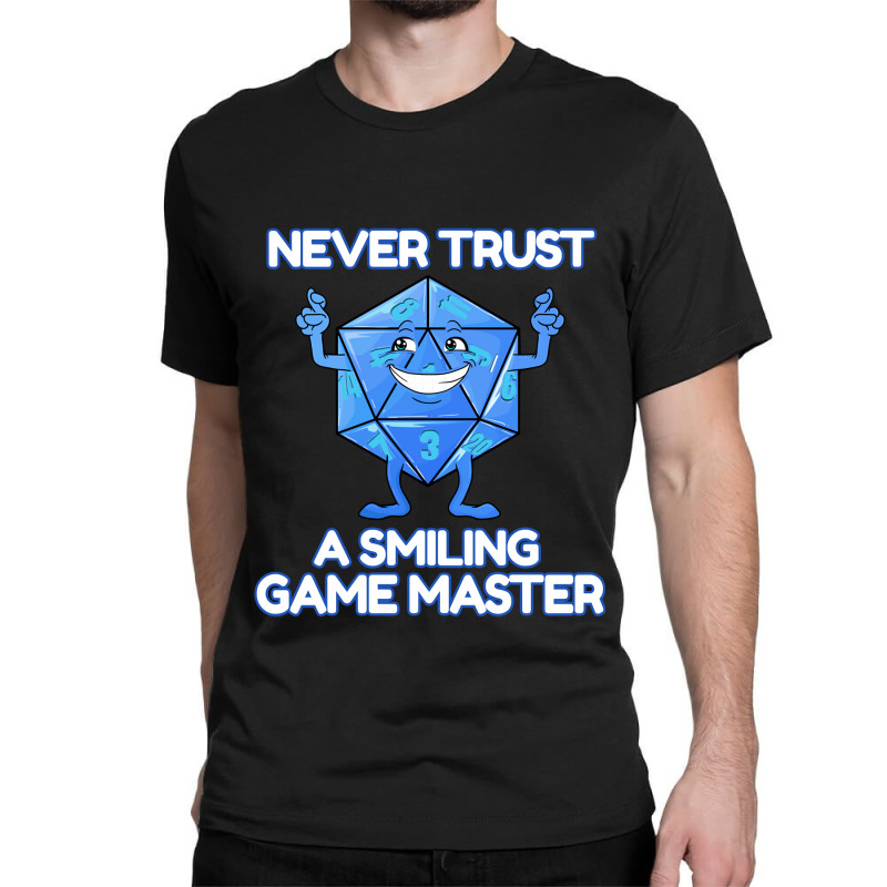 Game Master Geek Rpg Dice Role Play Gamer Classic T-shirt | Artistshot