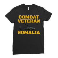 Combat Veteran Mogadishu Somalia Operation Restore Hope Long Sleeve T Ladies Fitted T-shirt | Artistshot