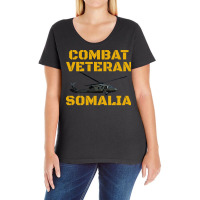 Combat Veteran Mogadishu Somalia Operation Restore Hope Long Sleeve T Ladies Curvy T-shirt | Artistshot