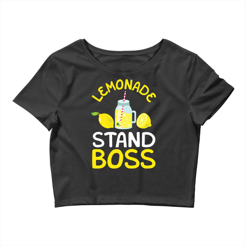 Lemonade Stand Boss Lemon Juice Gift Crop Top by new121 | Artistshot