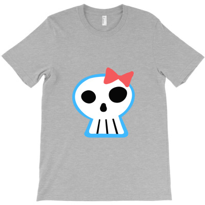 The Sims Cute Cartoon Skull (female) T-shirt Designed By Kitbitart