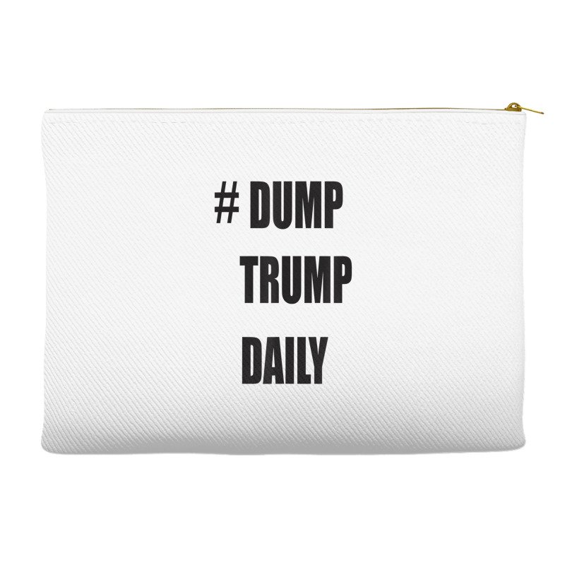 Dump Trump Daily Accessory Pouches | Artistshot