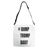 Dump Trump Daily Adjustable Strap Totes | Artistshot