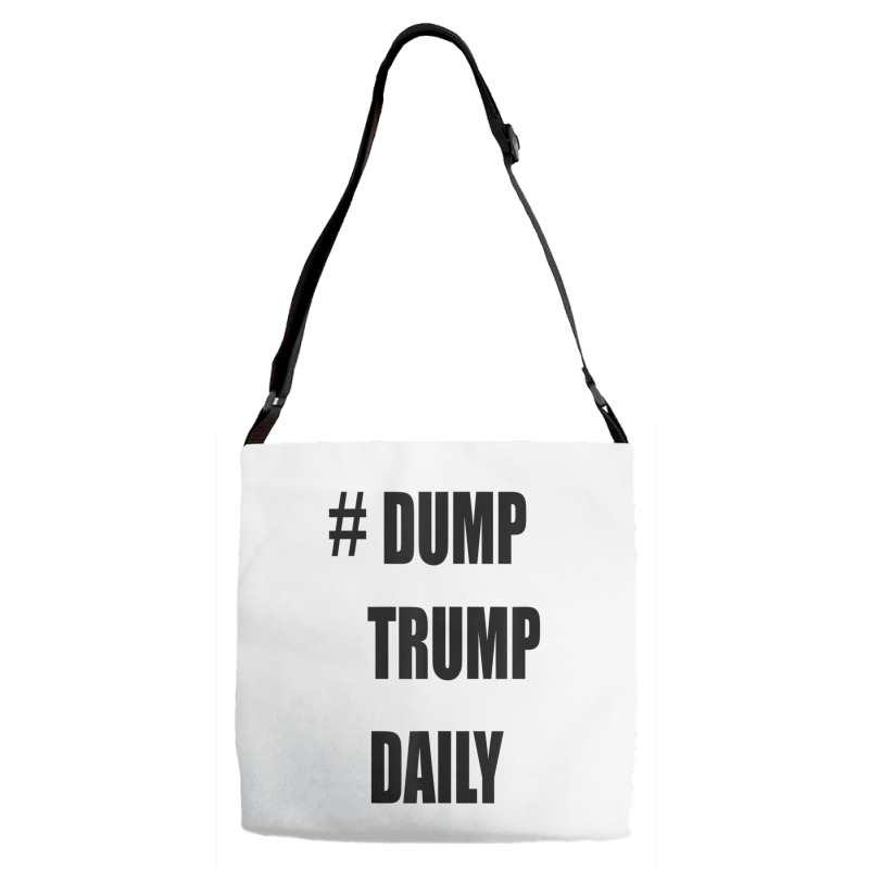 Dump Trump Daily Adjustable Strap Totes | Artistshot