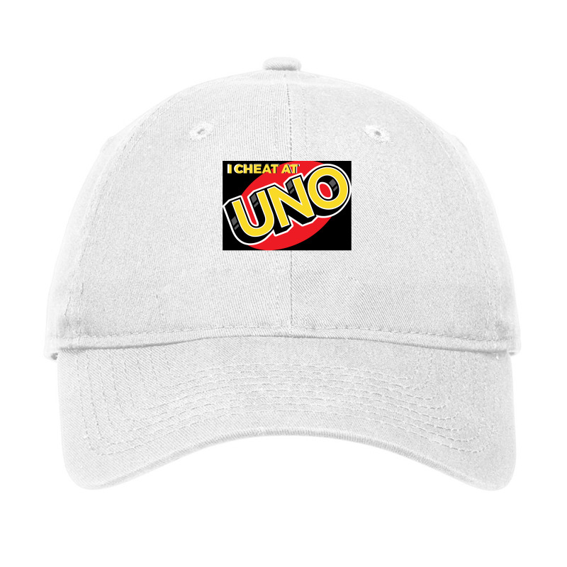 I Cheat At Uno Adjustable Cap by SilviaMartinez | Artistshot