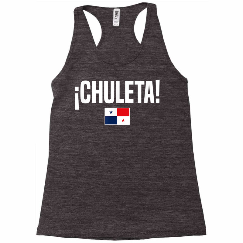 Chuleta Panamanian Slang Panama Flag T Shirt Racerback Tank by cm-arts | Artistshot