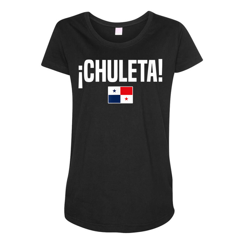 Chuleta Panamanian Slang Panama Flag T Shirt Maternity Scoop Neck T-shirt by cm-arts | Artistshot