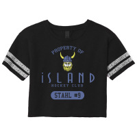 Iceland Hockey Scorecard Crop Tee | Artistshot