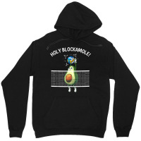 Funny Volleyball For Men Women Holy Guacamole Player Blocker For Fans Unisex Hoodie | Artistshot