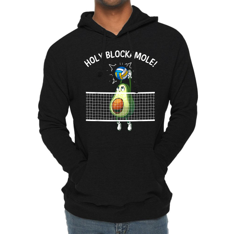 Funny Volleyball For Men Women Holy Guacamole Player Blocker For Fans Lightweight Hoodie by CyrusArciba | Artistshot