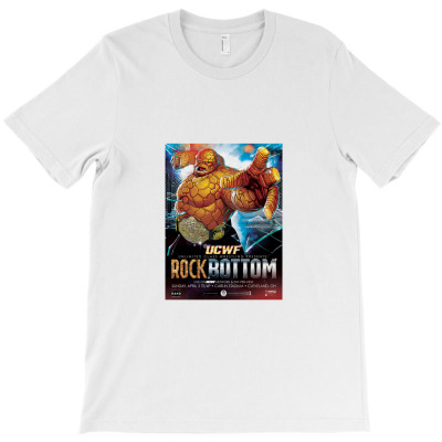 Ucwf Unlimited Class Wrestling Federation Ppv Poster T-shirt Designed By Kitbitart