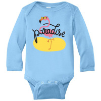 Paradise Long Sleeve Baby Bodysuit | Artistshot