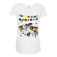 Dia De Los Muertos Papel Picado   Calavera De Alfeñique T Shirt Maternity Scoop Neck T-shirt | Artistshot