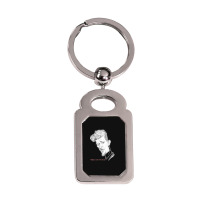 Robin Thicke Silver Rectangle Keychain | Artistshot