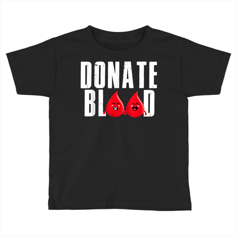 Cool Blood Donation Art Men Women Blood Donor Phlebotomy T Shirt Toddler T-shirt by cm-arts | Artistshot