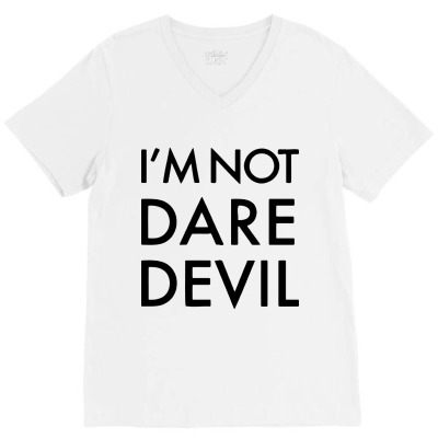 Dare Devil V-neck Tee Designed By Justin07
