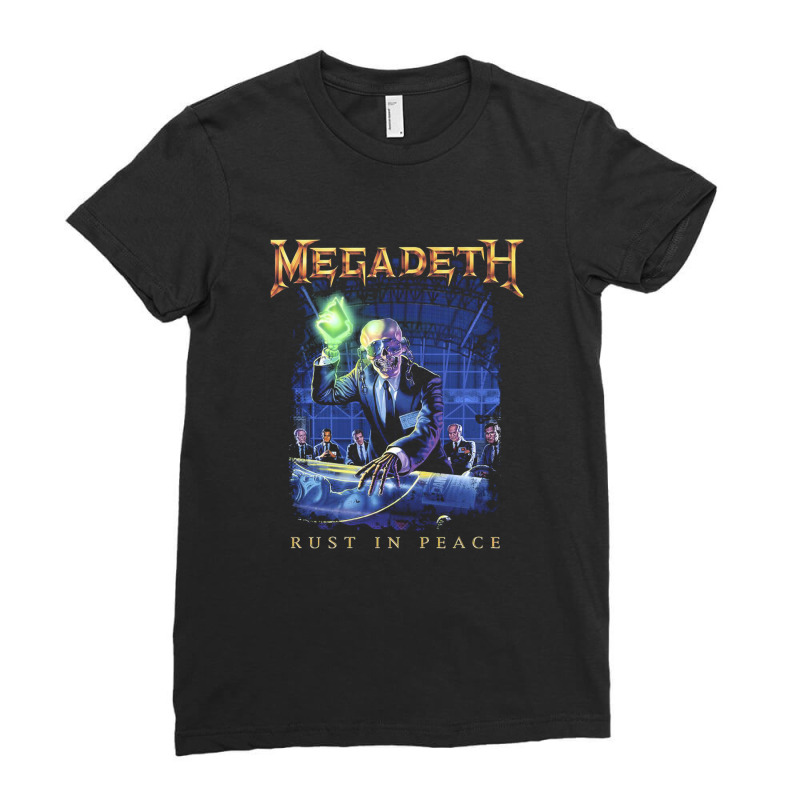 Megadeath Ladies Fitted T-Shirt by CarlosTolentino | Artistshot