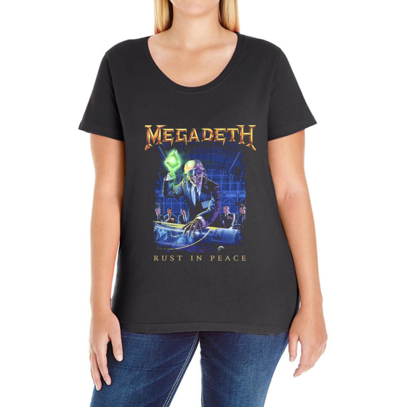 Megadeath Ladies Curvy T-Shirt by CarlosTolentino | Artistshot