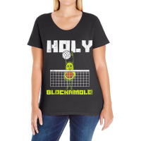 Holy Blockamole Avocado Volleyball Player Blocker Men Women Tank Top F Ladies Curvy T-shirt | Artistshot