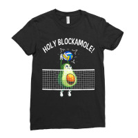 Holy Blockamole Volleyball Player Blocker Avocado For Fans Ladies Fitted T-shirt | Artistshot