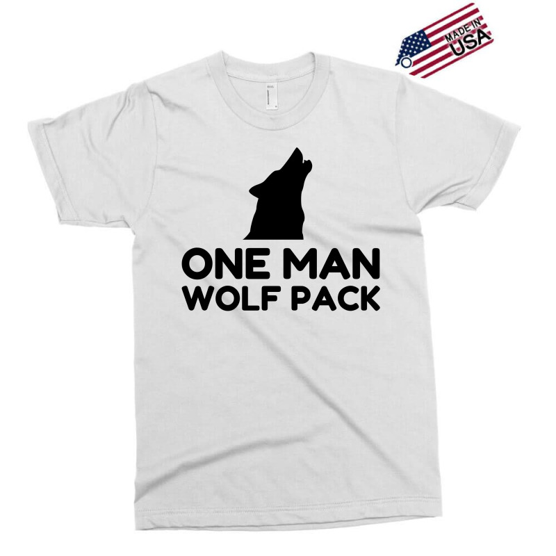 One Man Wolf Pack Exclusive T-shirt | Artistshot