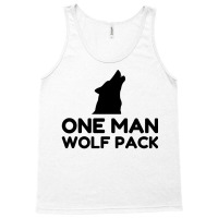 One Man Wolf Pack Tank Top | Artistshot