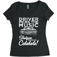 Driver Picks The Music Women's Triblend Scoop T-shirt | Artistshot