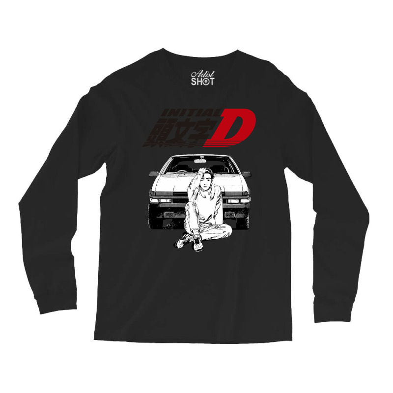 Initial D Long Sleeve Shirts by DeniseCheek | Artistshot