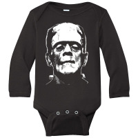 Frankenstein Long Sleeve Baby Bodysuit | Artistshot