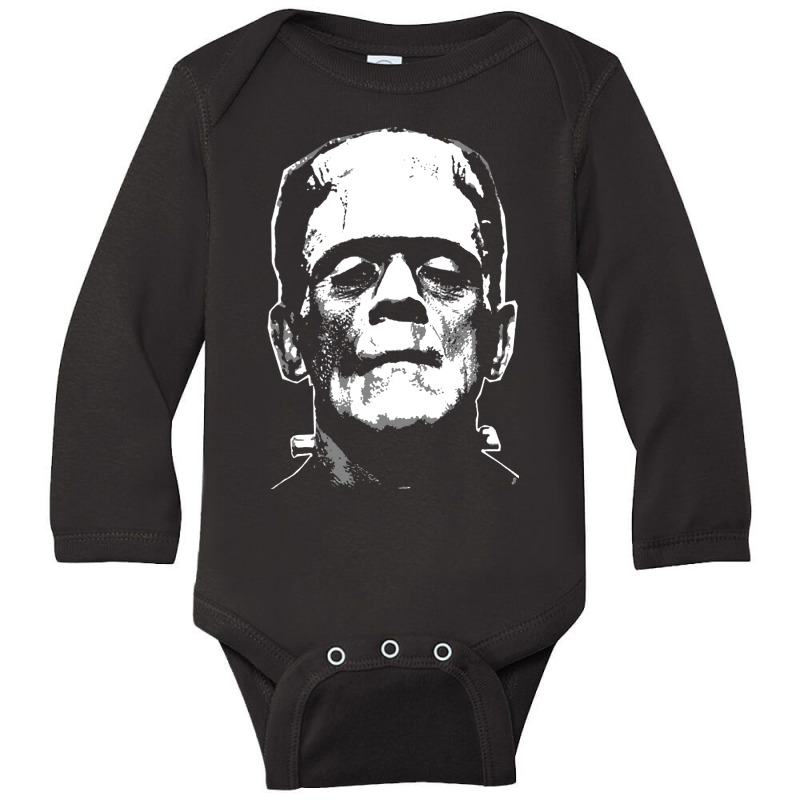 Frankenstein Long Sleeve Baby Bodysuit by joymartine060 | Artistshot