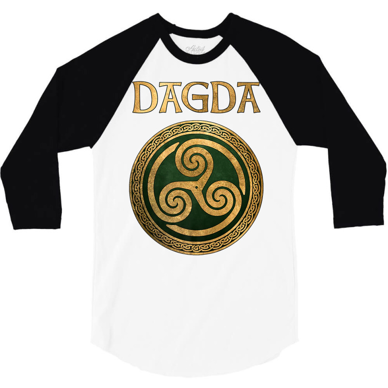 Dagda Ancient Celtic God Of Manliness, Fertility And Wisdom Premium T 3/4 Sleeve Shirt | Artistshot