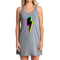 Cmyk Lightning (black) Classic Tank Dress | Artistshot