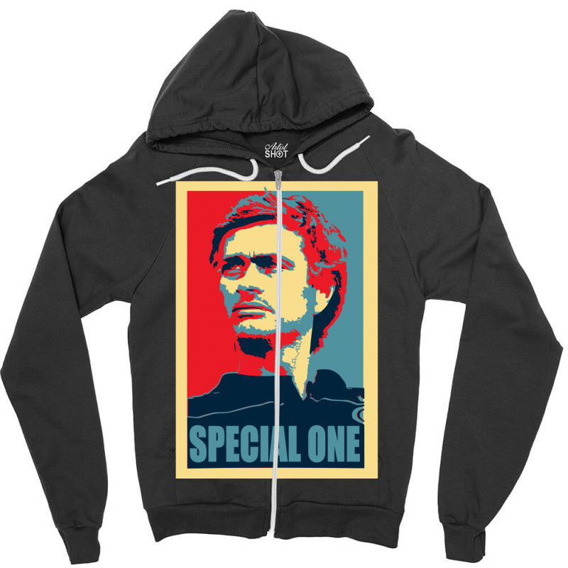 José Mourinho The Special One Presidential Design Zipper Hoodie | Artistshot