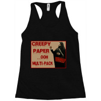 Creepy Paper Racerback Tank | Artistshot