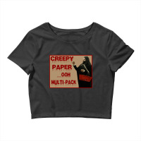 Creepy Paper Crop Top | Artistshot