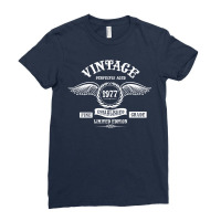 Vintage Perfectly Aged 1977 Ladies Fitted T-shirt | Artistshot